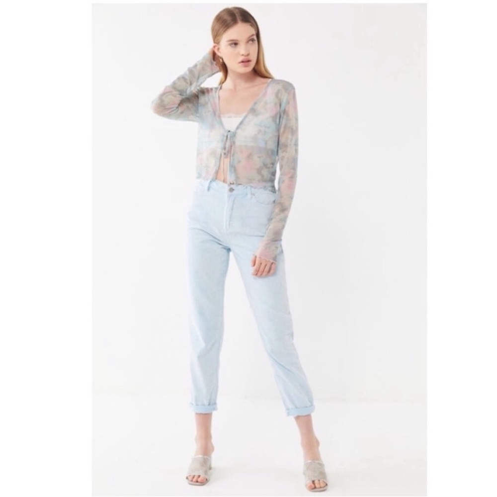 BDG Urban Outfitters - Light Blue Corduroy Mom High Rise Pants sz 28